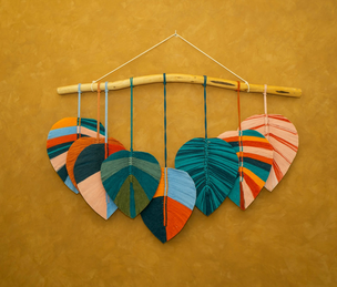 Silas Leaf Wall Hanging